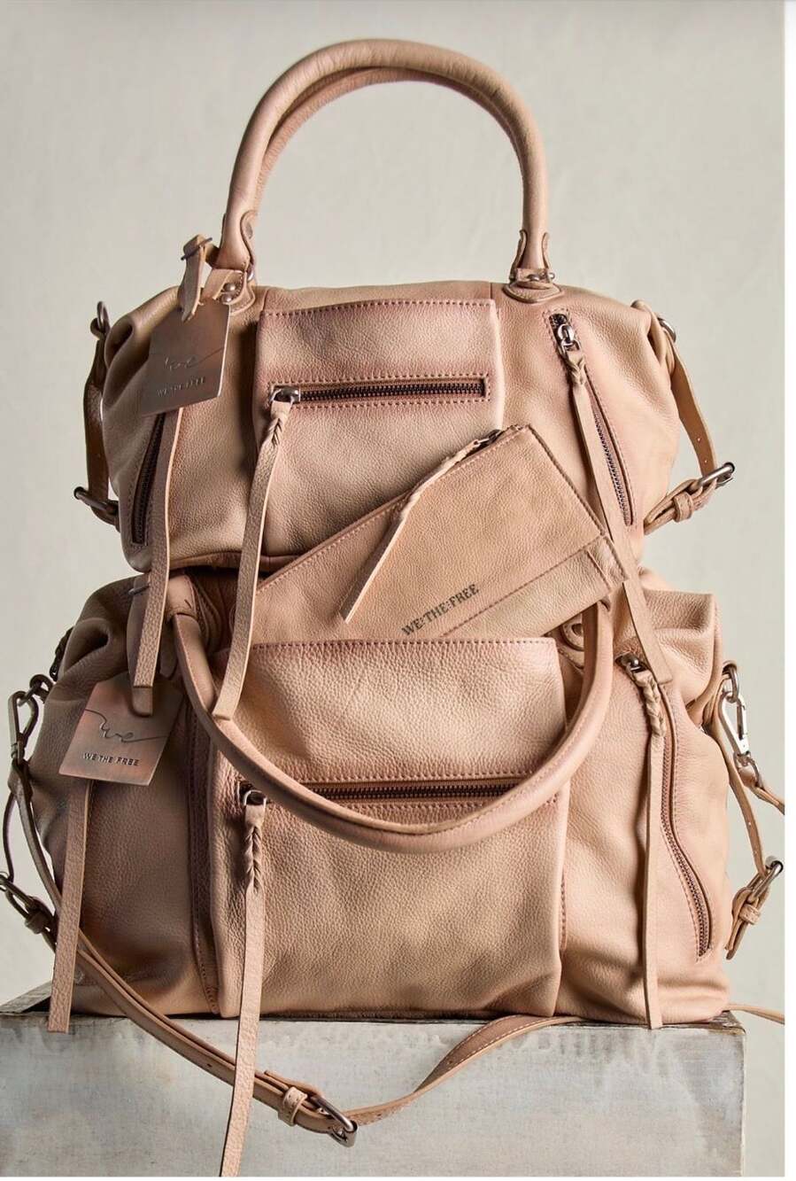 Free People Emerson Tote Toasted Almond - Full Size, Currently $248